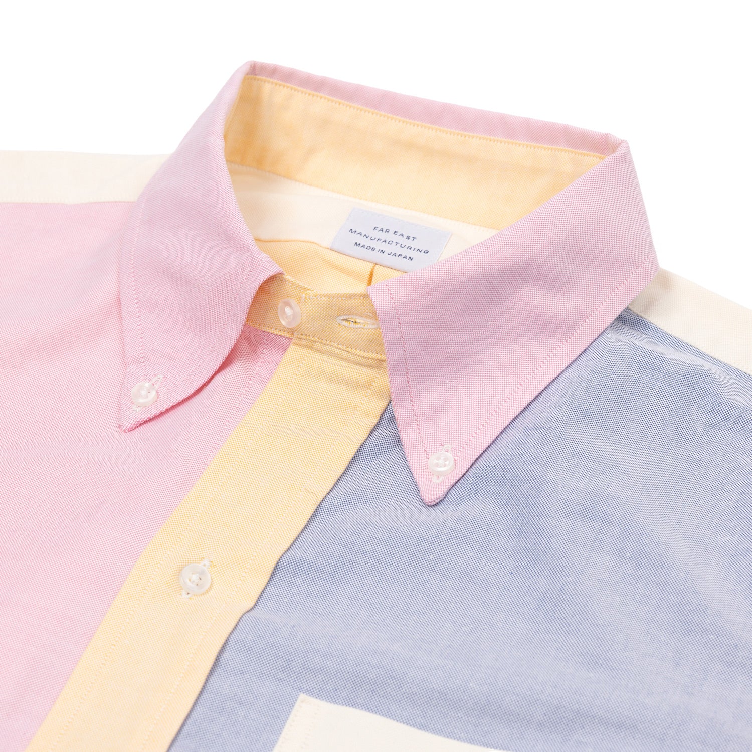 Limited Edition: Button-Down Shirt "Japanese Multicolour Oxford" made from pure Cotton